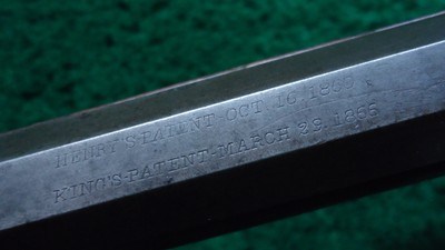 SILVER PLATED WINCHESTER MODEL 1866 RIFLE WITH HENRY MARKED BARREL - Image 6 of 24