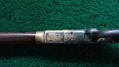 SILVER PLATED WINCHESTER MODEL 1866 RIFLE WITH HENRY MARKED BARREL - Image 12 of 24