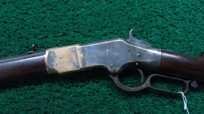 SILVER PLATED WINCHESTER MODEL 1866 RIFLE WITH HENRY MARKED BARREL - Image 2 of 24