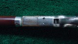 FRENCH RETAILER MARKED NICKEL WINCHESTER 1866 SRC - 10 of 16