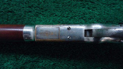 FRENCH RETAILER MARKED NICKEL WINCHESTER 1866 SRC - Image 10 of 16