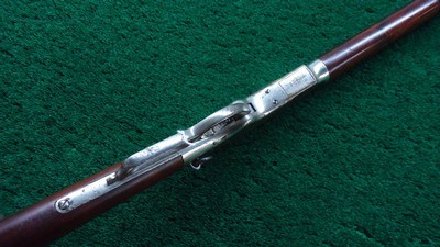 FRENCH RETAILER MARKED NICKEL WINCHESTER 1866 SRC - Image 3 of 16