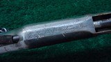 FRENCH RETAILER MARKED NICKEL WINCHESTER 1866 SRC - 8 of 16