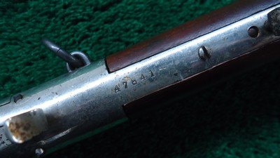 FRENCH RETAILER MARKED NICKEL WINCHESTER 1866 SRC - Image 12 of 16