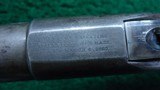 POST-WAR ARSENAL REFURBISHIED SPENCER MODEL 1860 LEVER ACTION CARBINE - 8 of 25