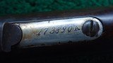 SPECIAL ORDER WINCHESTER MODEL 1873 HALF NICKEL RIFLE IN 32-20 - 18 of 25