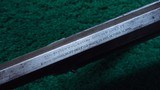 SPECIAL ORDER WINCHESTER MODEL 1876 SHORT RIFLE CHAMBERED FOR .40-60 - 12 of 25
