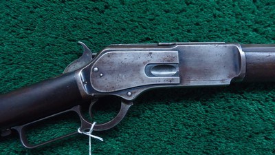 SPECIAL ORDER WINCHESTER MODEL 1876 SHORT RIFLE CHAMBERED FOR .40-60