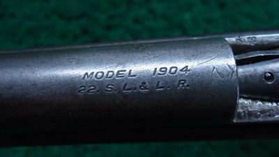 SAVAGE MODEL 1904 SINGLE SHOT BOLT ACTION “BOYS” RIFLE - 22. S. L. & L.R. - Image 8 of 19