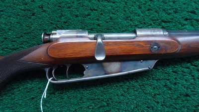 HIGH CONDITION C.G. HAENEL GERMAN SPORTER MODEL 1888 BOLT ACTION RIFLE