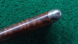 REMINGTON No. 1 ROLLING BLOCK SINGLE SHOT SPORTING RIFLE IN .38 RF - 20 of 25