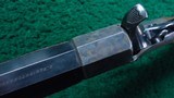 REMINGTON No. 1 ROLLING BLOCK SINGLE SHOT SPORTING RIFLE IN .38 RF - 11 of 25