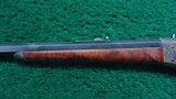 REMINGTON No. 1 ROLLING BLOCK SINGLE SHOT SPORTING RIFLE IN .38 RF - 15 of 25