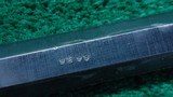 REMINGTON No. 1 ROLLING BLOCK SINGLE SHOT SPORTING RIFLE IN .38 RF - 18 of 25