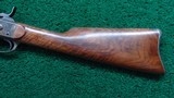 REMINGTON No. 1 ROLLING BLOCK SINGLE SHOT SPORTING RIFLE IN .38 RF - 21 of 25
