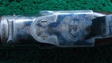 BEAUTIFUL FINE OLD PARKER DH GRADE 12 GAUGE ON NUMBER 2 FRAME - 10 of 25