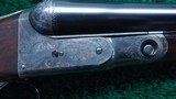 BEAUTIFUL FINE OLD PARKER DH GRADE 12 GAUGE ON NUMBER 2 FRAME - 8 of 25