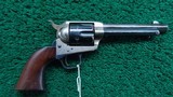 U.S. MARKED COLT ARTILLERY MODEL SINGLE ACTION ARMY REVOLVER WITH HOLSTER RIG - 2 of 23