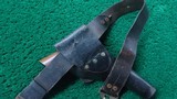 U.S. MARKED COLT ARTILLERY MODEL SINGLE ACTION ARMY REVOLVER WITH HOLSTER RIG - 23 of 23