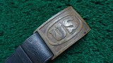 U.S. MARKED COLT ARTILLERY MODEL SINGLE ACTION ARMY REVOLVER WITH HOLSTER RIG - 20 of 23