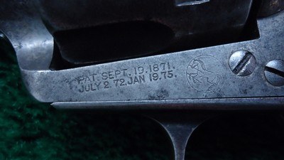 COLT BLACK POWDER FRAME FRONTIER SIX SHOOTER IN CALIBER 44-40 - Image 14 of 20