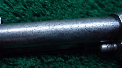 COLT BLACK POWDER FRAME FRONTIER SIX SHOOTER IN CALIBER 44-40 - Image 9 of 20