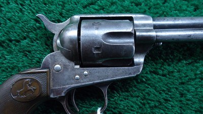 COLT BLACK POWDER FRAME FRONTIER SIX SHOOTER IN CALIBER 44-40 - Image 6 of 20