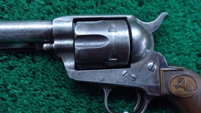 COLT BLACK POWDER FRAME FRONTIER SIX SHOOTER IN CALIBER 44-40 - Image 8 of 20
