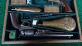 CASED PAIR OF CIVIL WAR ERA COLT MODEL 1860 PERCUSSION REVOLVERS - 24 of 25