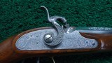 CASED PAIR OF REPRODUCTION PERCUSSION DUELING PISTOLS - 9 of 17