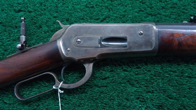 SPECIAL ORDER WINCHESTER 1886 DELUXE RIFLE IN 40-65