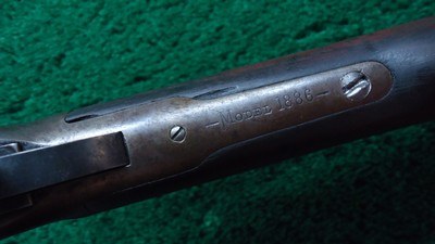 WINCHESTER 1886 ROUND BARREL RIFLE IN 40-65 WCF - Image 8 of 15