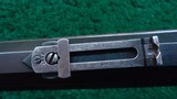 VERY RARE WINCHESTER 1886 EXTRA HEAVY BULL BARREL RIFLE IN CALIBER 45-90 - 10 of 24
