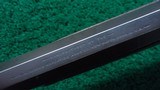 VERY RARE WINCHESTER 1886 EXTRA HEAVY BULL BARREL RIFLE IN CALIBER 45-90 - 12 of 24