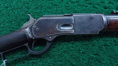 WINCHESTER MODEL 1876 SPECIAL ORDER SHORT RIFLE IN 50-95 CALIBER