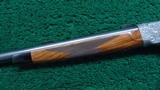 CUSTOM GOLD INLAID RELIEF ENGRAVED SHARPS BORSCHARDT MODEL1878 MID-RANGE SINGLE SHOT RIFLE - 16 of 25