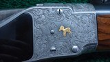 CUSTOM GOLD INLAID RELIEF ENGRAVED SHARPS BORSCHARDT MODEL1878 MID-RANGE SINGLE SHOT RIFLE - 9 of 25