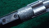CUSTOM GOLD INLAID RELIEF ENGRAVED SHARPS BORSCHARDT MODEL1878 MID-RANGE SINGLE SHOT RIFLE - 12 of 25