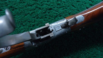 CUSTOM GOLD INLAID RELIEF ENGRAVED SHARPS BORSCHARDT MODEL1878 MID-RANGE SINGLE SHOT RIFLE - Image 11 of 25