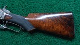 *Sale Pending* - SCARCE FACTORY ENGRAVED WINCHESTER MODEL 1876 DELUXE RIFLE IN 50 EXPRESS - 21 of 25
