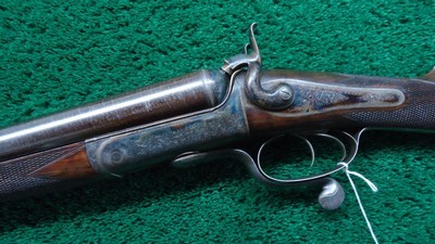 MASSIVE SUPERB CONDITION CASED 8 BORE UNDERLEVER DOUBLE HAMMERGUN BY STEPHEN GRANT - Image 2 of 23