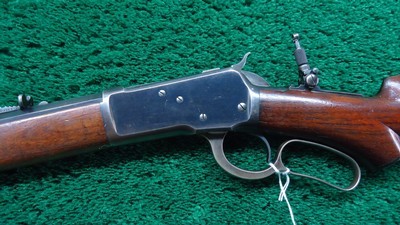 SCARCE CONFIGURATION WINCHESTER MODEL 1892 RIFLE IN 38 WCF - Image 2 of 24