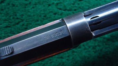 SCARCE CONFIGURATION WINCHESTER MODEL 1892 RIFLE IN 38 WCF - Image 6 of 24