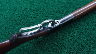 SCARCE CONFIGURATION WINCHESTER MODEL 1892 RIFLE IN 38 WCF - Image 3 of 24