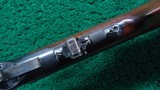SCARCE CONFIGURATION WINCHESTER MODEL 1892 RIFLE IN 38 WCF - 8 of 24