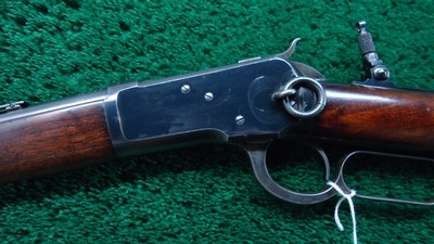 WINCHESTER MODEL 1892 SADDLE RING CARBINE IN 38 WCF - Image 2 of 24