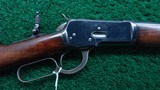 WINCHESTER MODEL 1892 SADDLE RING CARBINE IN 38 WCF