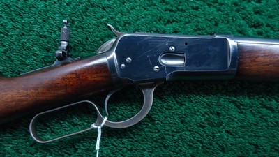 WINCHESTER MODEL 1892 SADDLE RING CARBINE IN 38 WCF