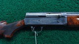 REMINGTON MODEL 11 D GRADE 12 GA. SEMI AUTOMATIC SHOTGUN - 1 of 25