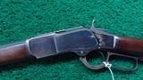 SPECIAL ORDER WINCHESTER SECOND MODEL 1873 RIFLE CHAMBERED IN 38 WCF - 2 of 24